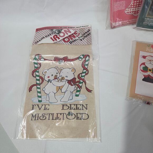 Lot of 6 Vintage Christmas Craft kits - Picture 4 of 8
